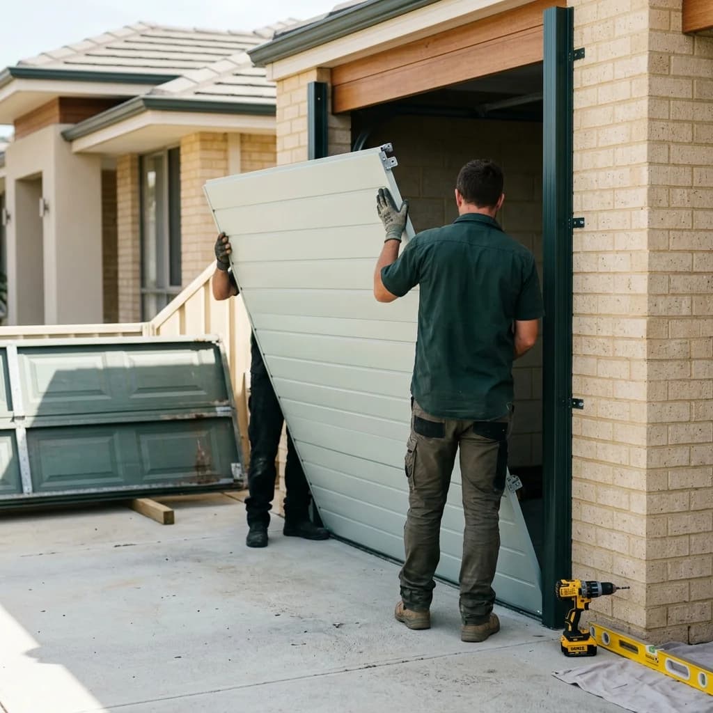 New Garage Door Installation & Replacement in Perth — New doors measured, supplied and installed — from a bare opening or a tired old door.