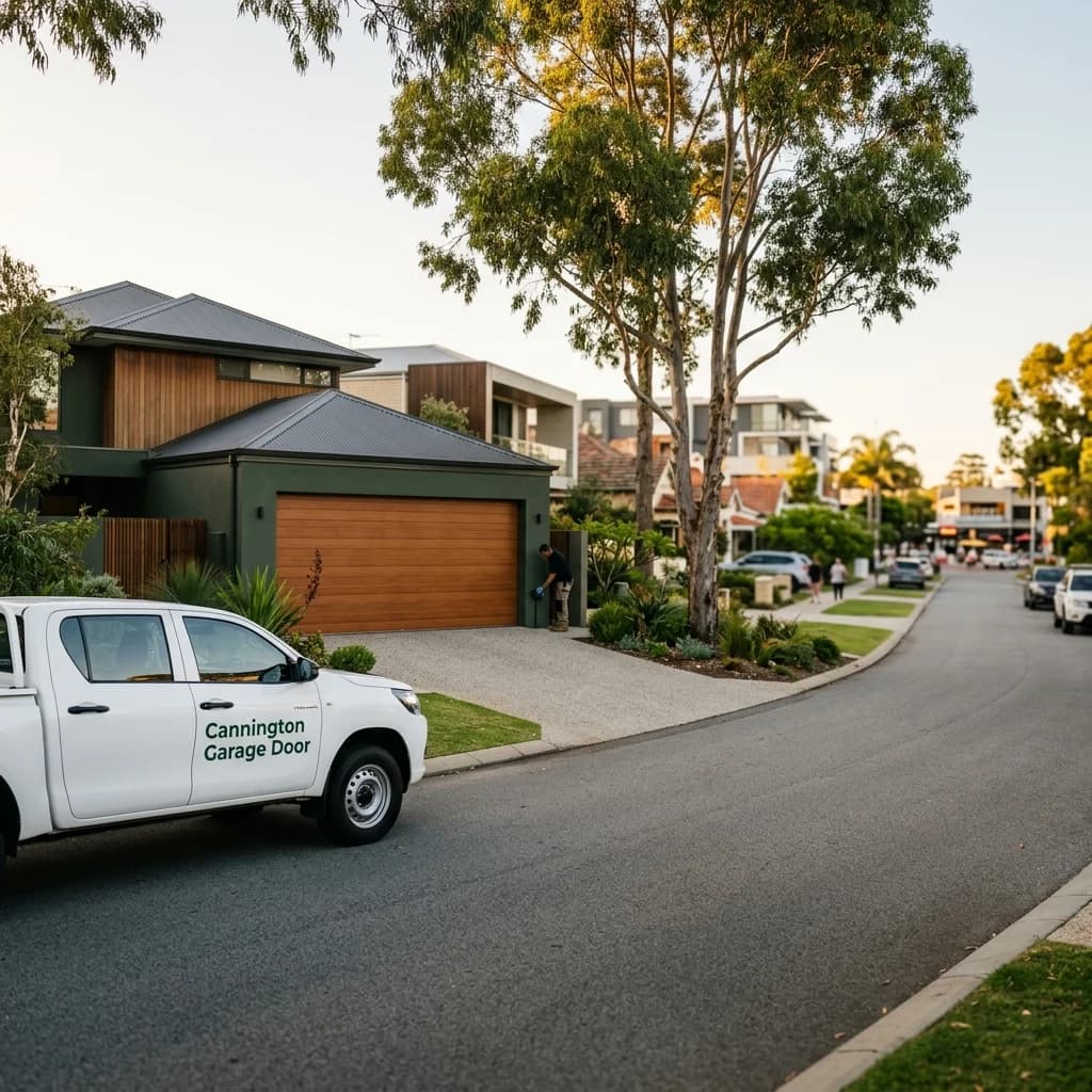 Garage door service in Claremont, Perth WA