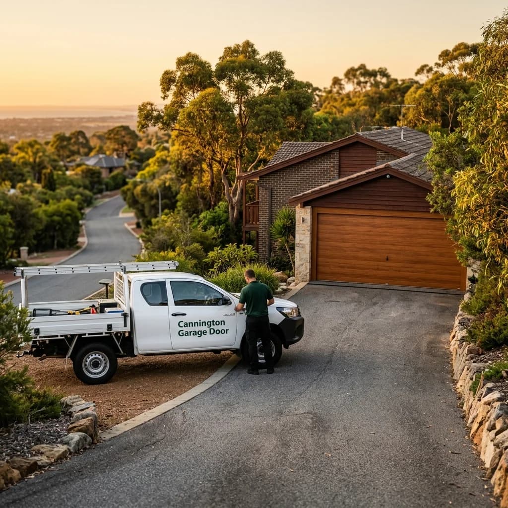 Garage door service in Lesmurdie, Perth WA