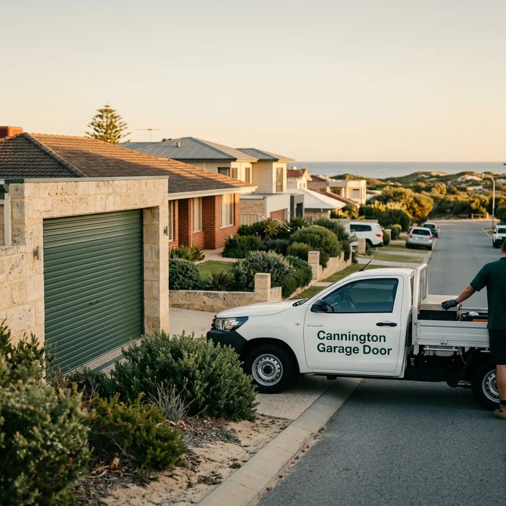 Garage door service in North Beach, Perth WA