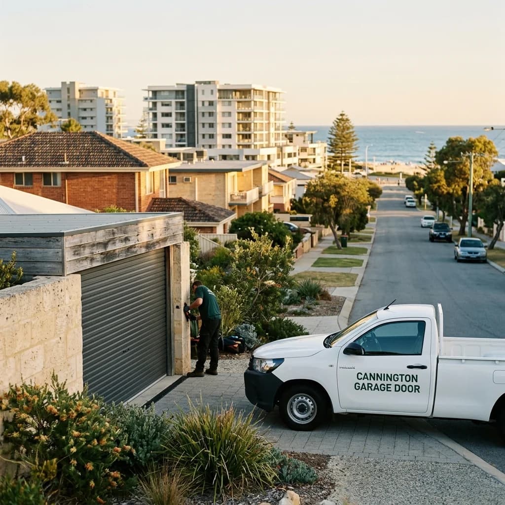 Garage door service in Scarborough, Perth WA