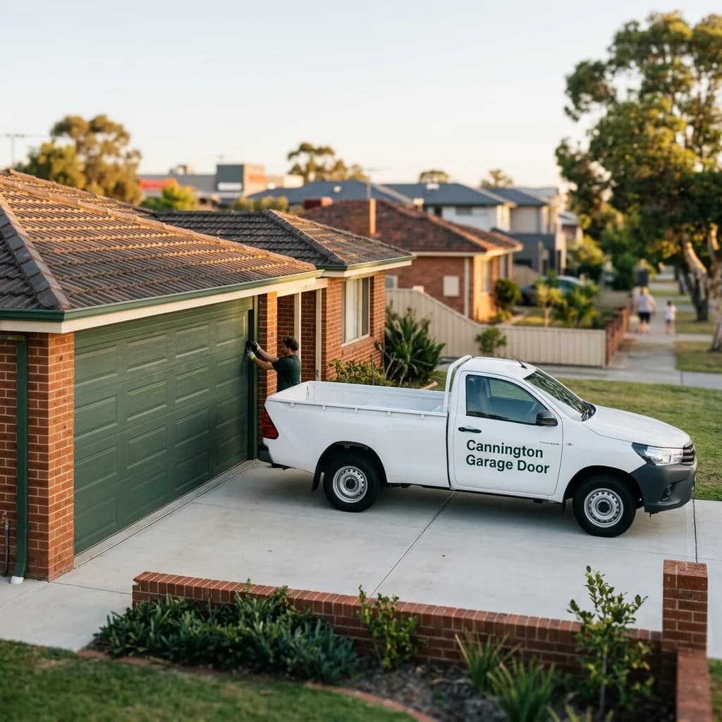 Garage door service in St James, Perth WA