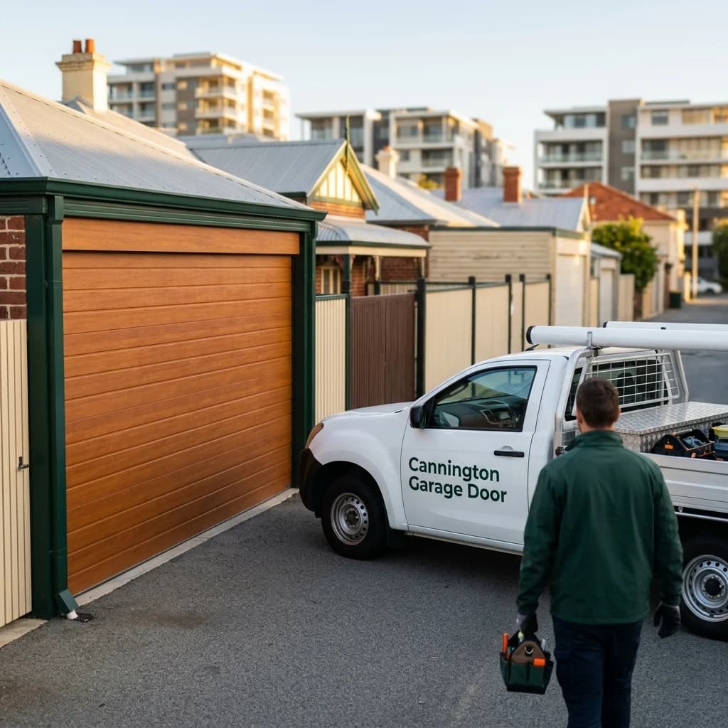 Garage door service in Subiaco, Perth WA